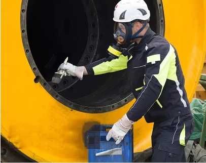 Máscara química de Gás Industrial - NOVA