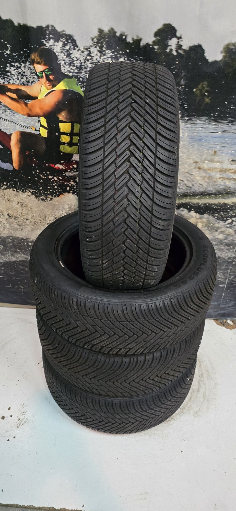 E23 4 x 225/50r17 Fortuna Ecoplus 2 4S 98W XL opony wielosezonowe demo