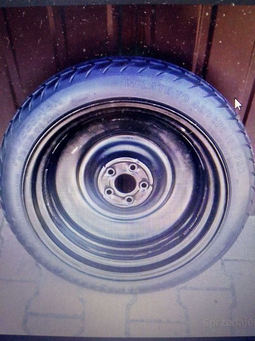 Koło dojazdowe Toyota