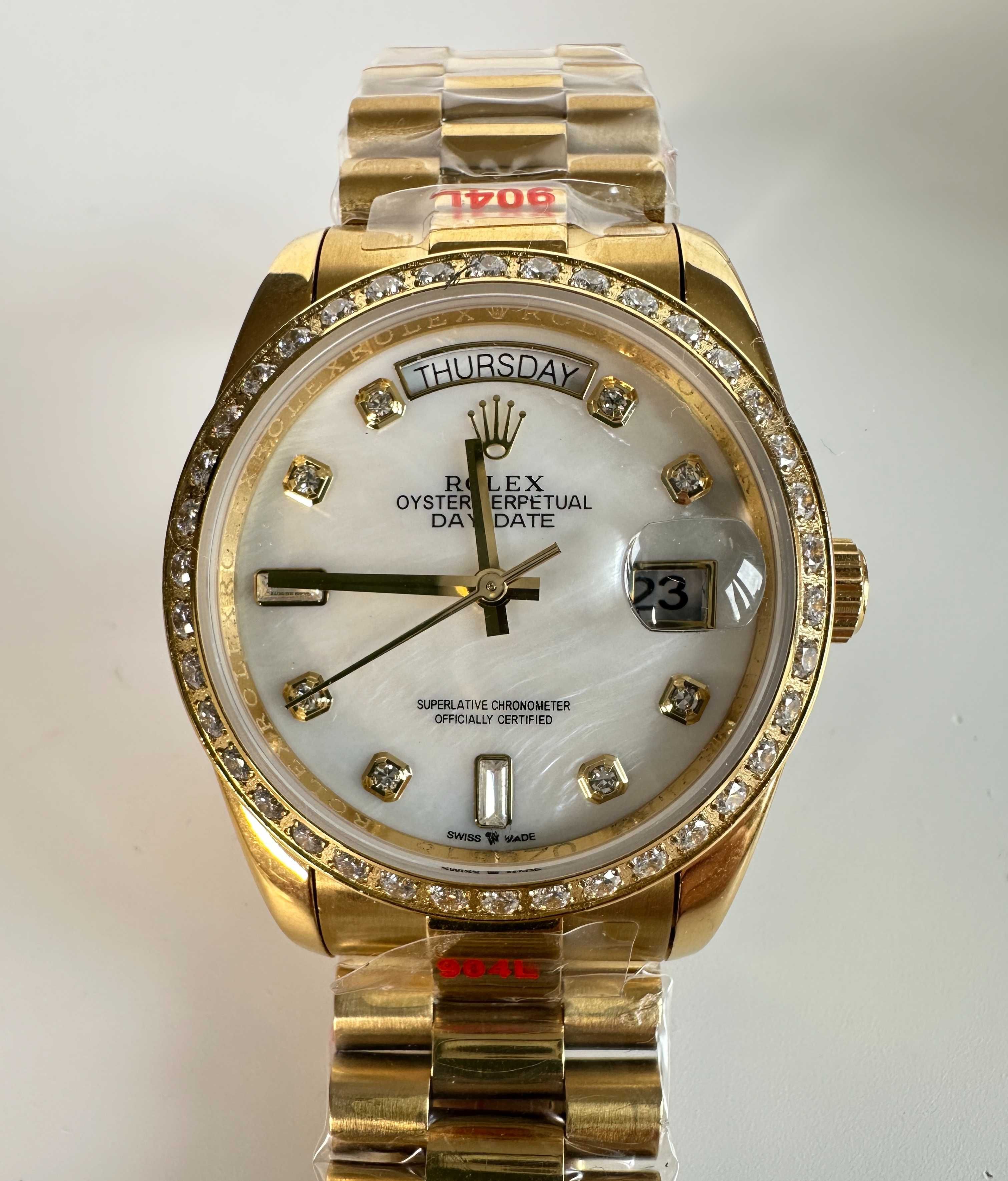 Zegarek Rolex Day-Date, dwie tarczy