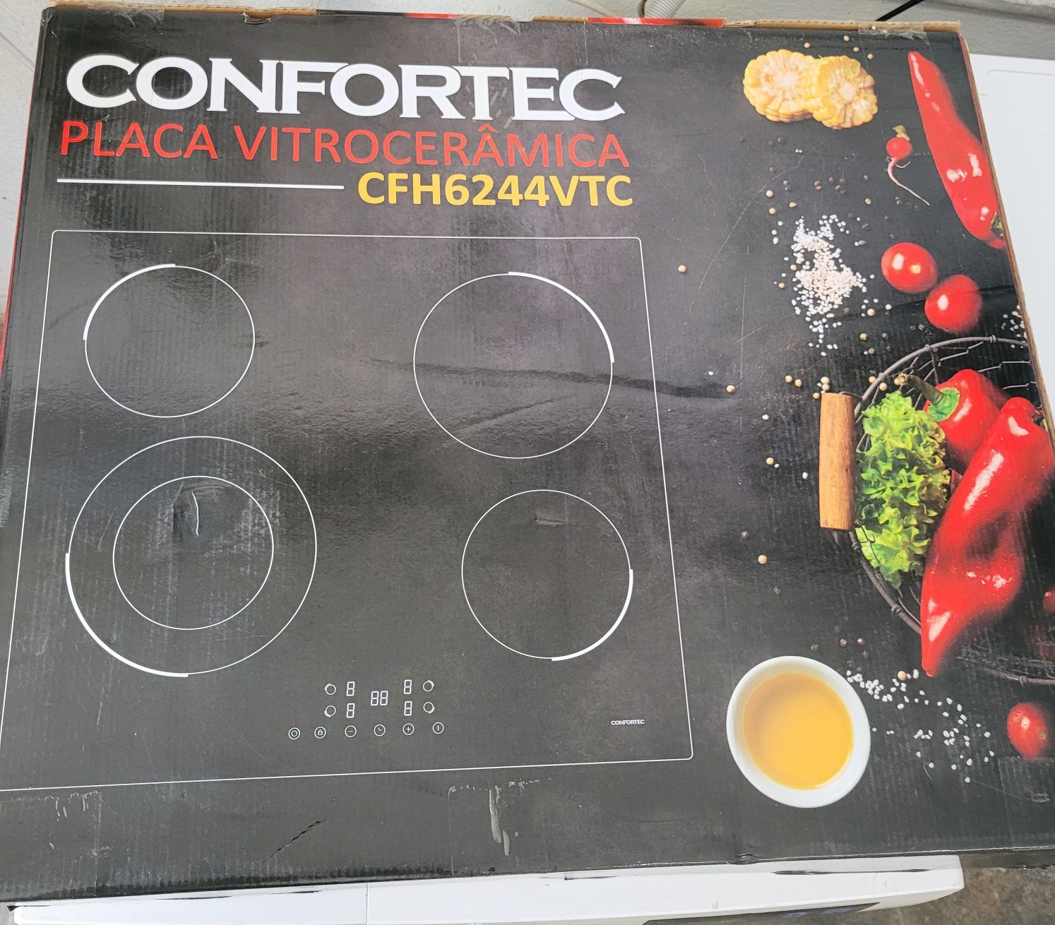 Placa vitroceramica confortec