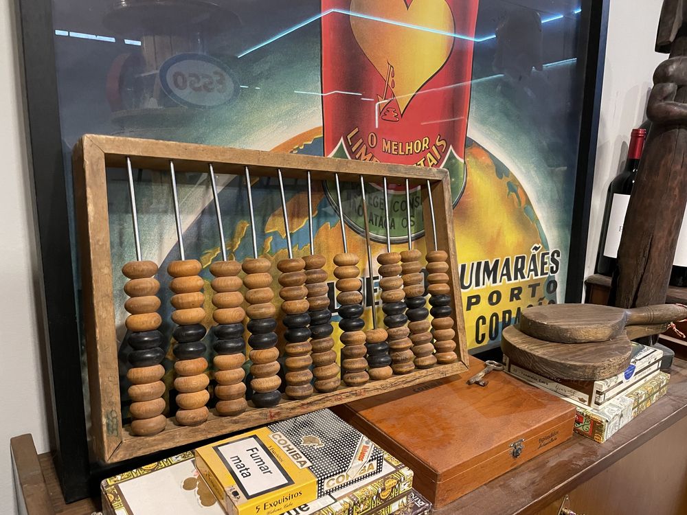 Abaco antigo de feiras e mercados!