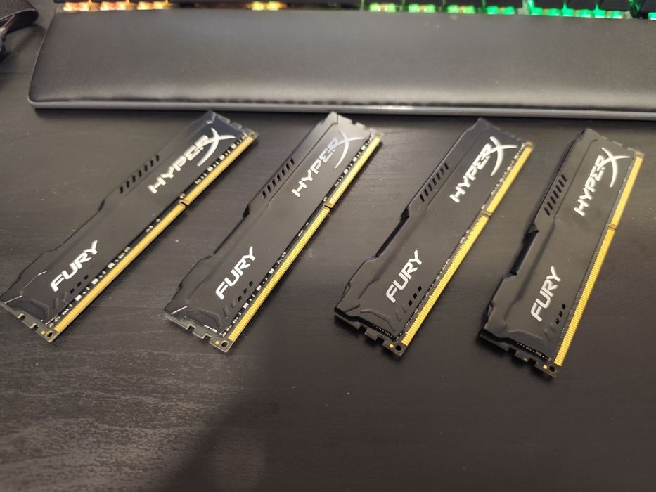 Ram hyperX Fury 4x8GB ddr3 1600