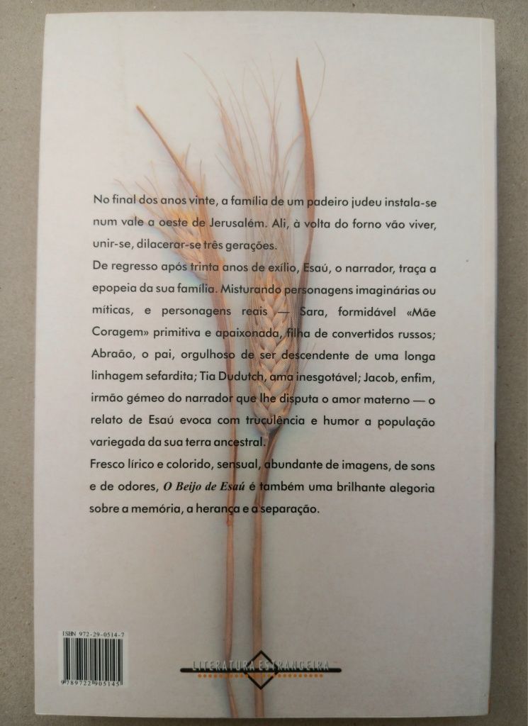 O Beijo de Esaú, Meier Shalev