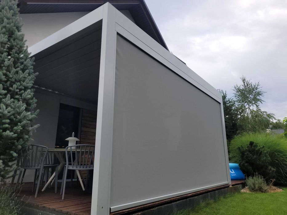 Pergola lamelowa aluminiowa 400x300 Polski Producent różne wymiary