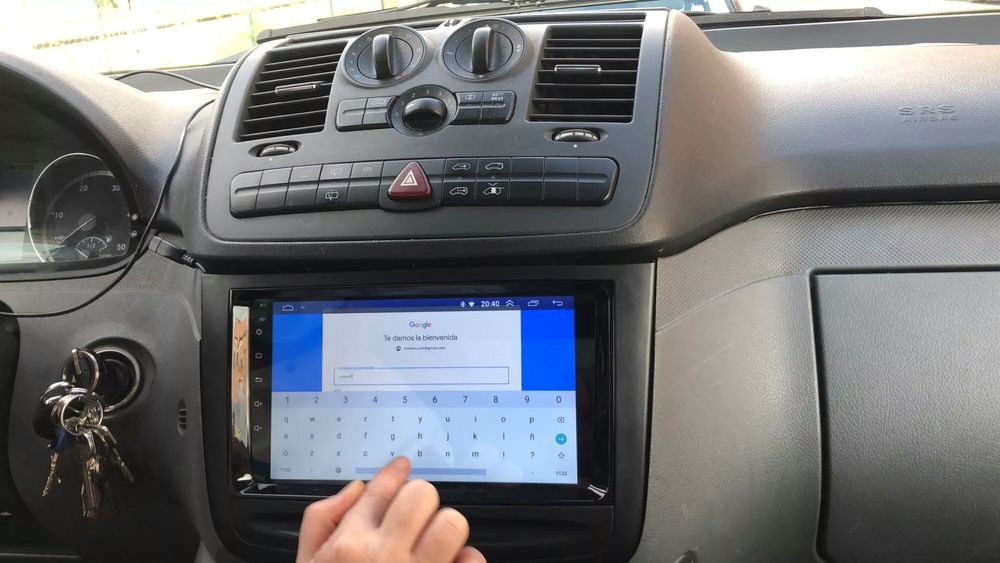 Магнитола mercedes vito 639, sprinter, vw crafter, b 200 android
