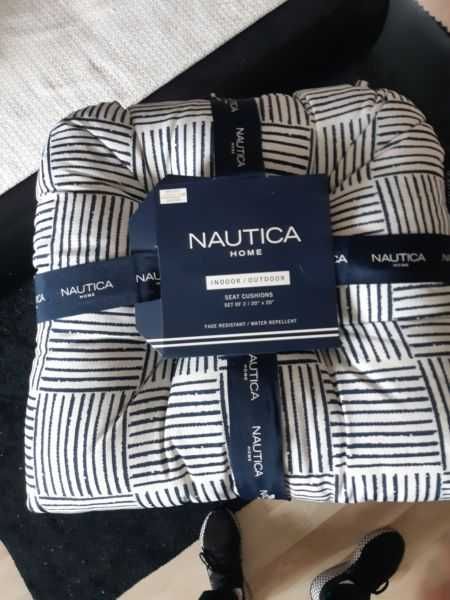 NAUTICA poduszki NOWE na krzesła i inne meble ogrodowe CANA ZA 2 SZT