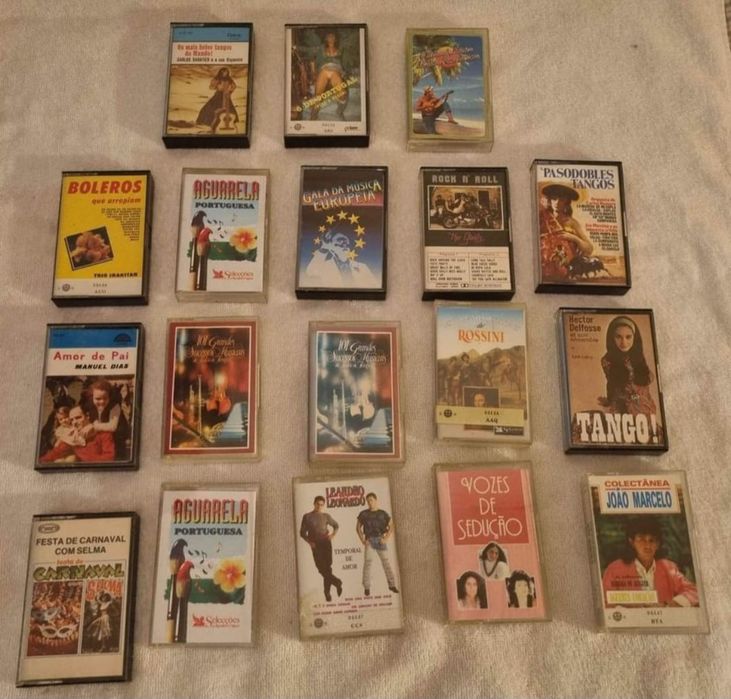 Cassetes Audio Antigas várias