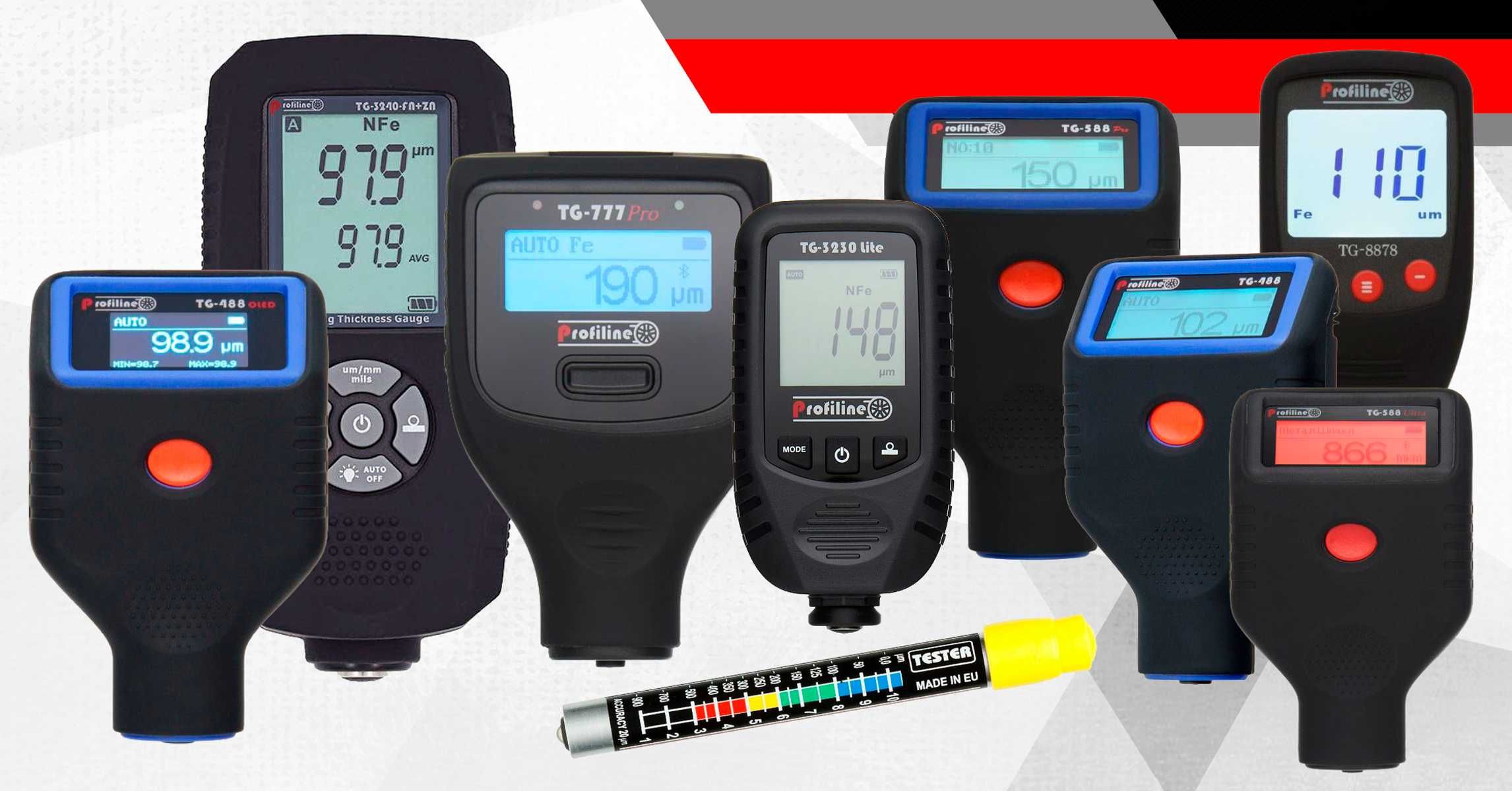 Товщиномір Profiline TG-777 Pro толщиномер Гарантія мет.шпакл. сканер
