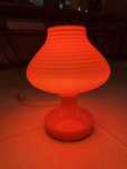 Lampa szklana, Stephan Tabery Czechoslowacja, lata 60/70  unikat