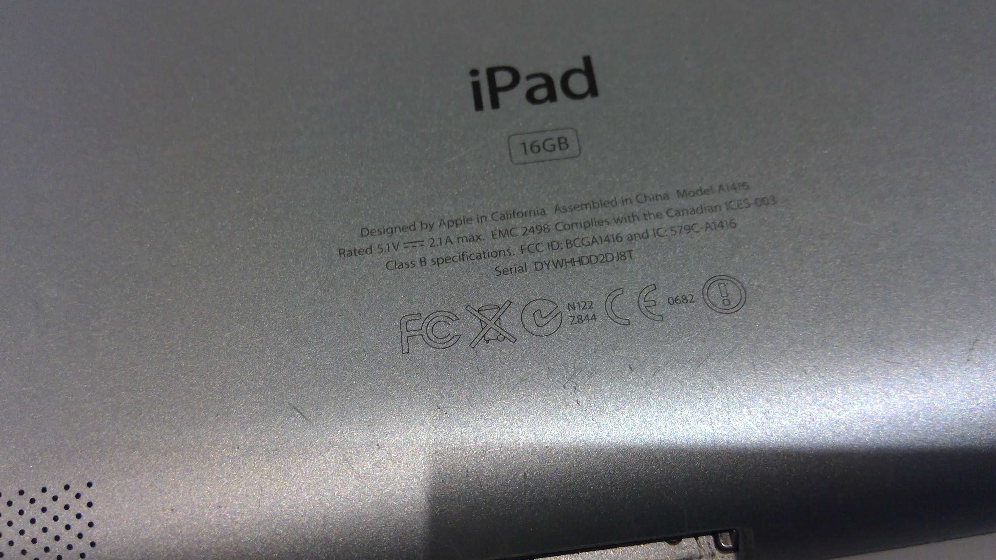Tablet Apple A1416 A38