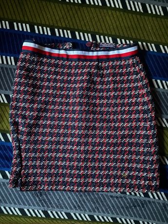 Твидовая юбка Tommy Hilfiger стильная размер XS S в идеальном состояни