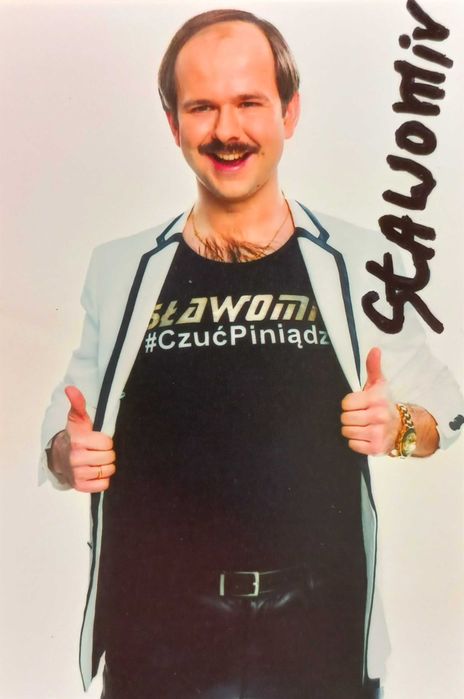 SŁAWOMIR ZAPAŁA - oryginalny autograf