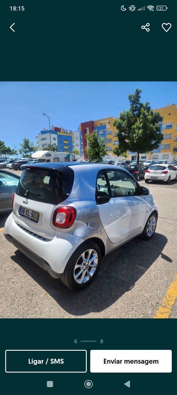 Smart Fortwo só 67.000 km impecável