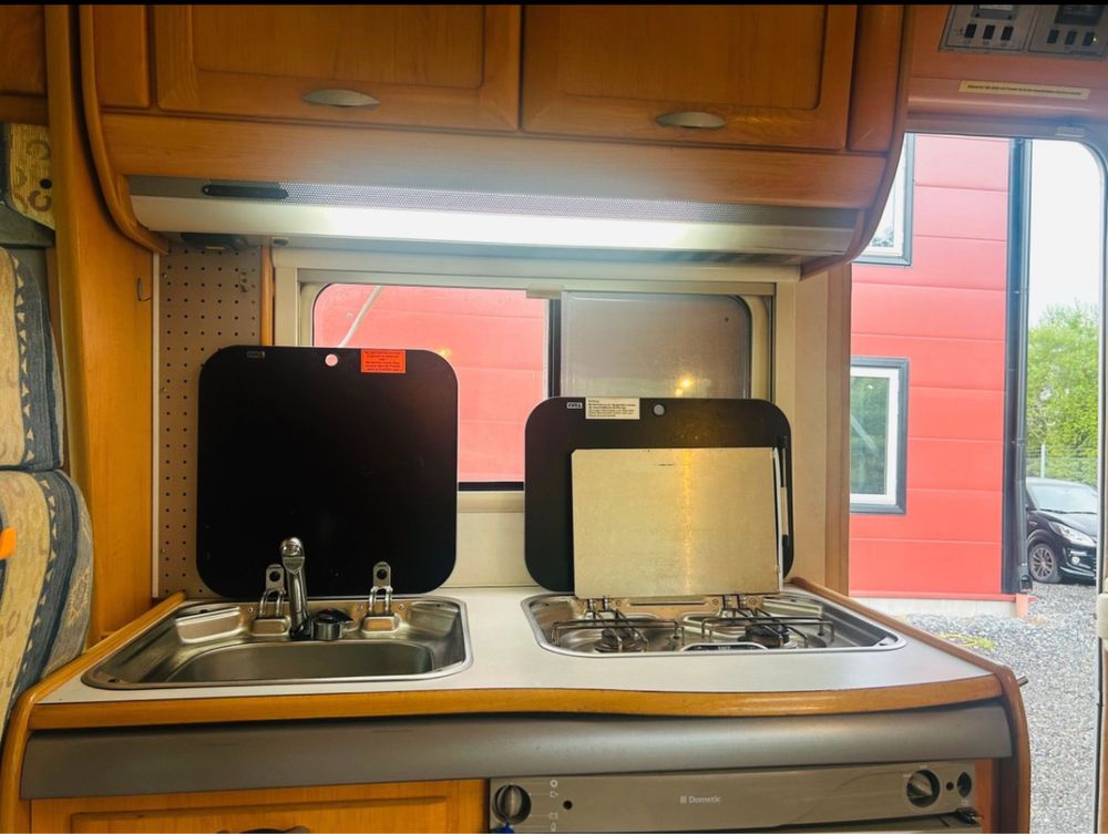 Kamper hymer Fiat 2.8jtd klima solary truma