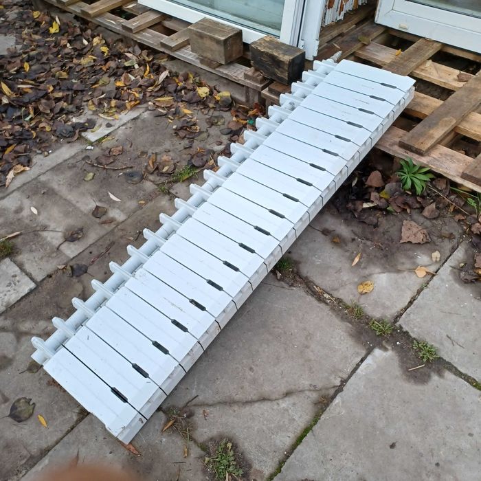 Grzejniki aluminiowe niskie ok.60 żeberek