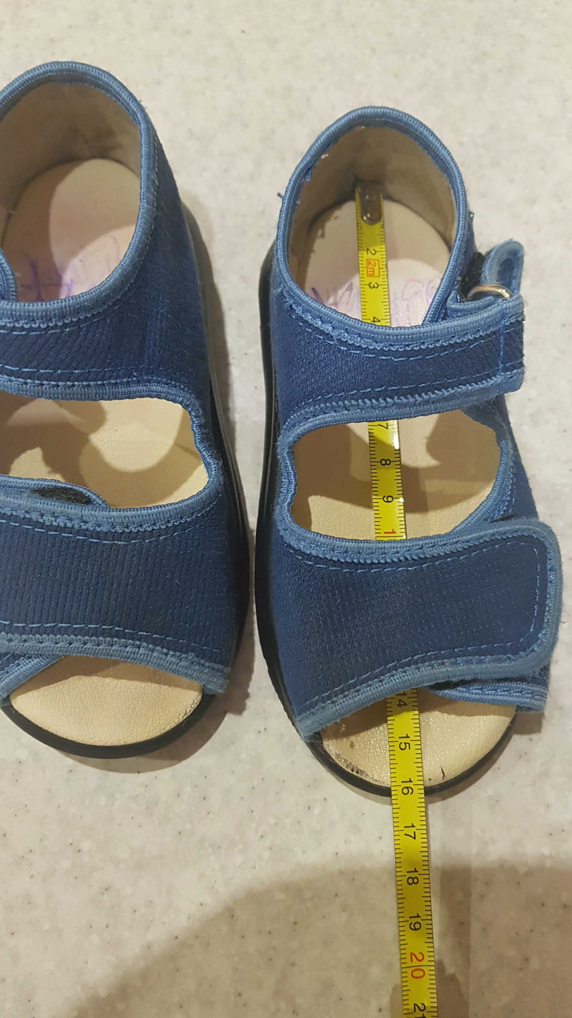 Тапочки сандали для девочки мальчика р.24 belsta синее