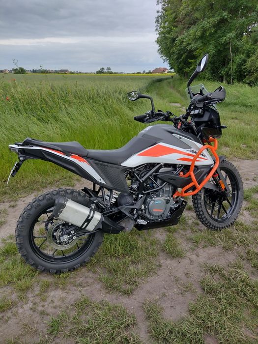 KTM Adventure 390 od motocyklisty