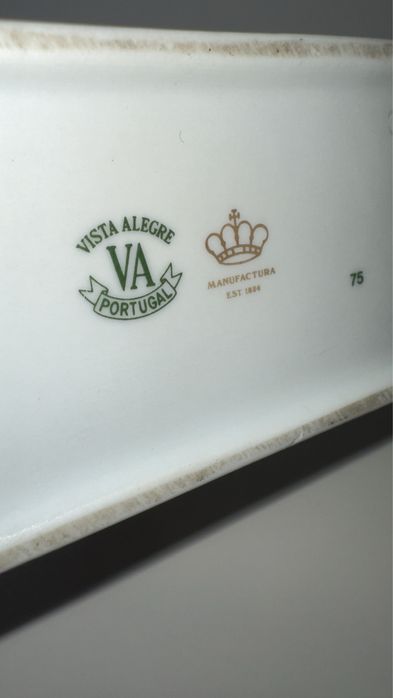 Vista Alegre frasco de cha samurai