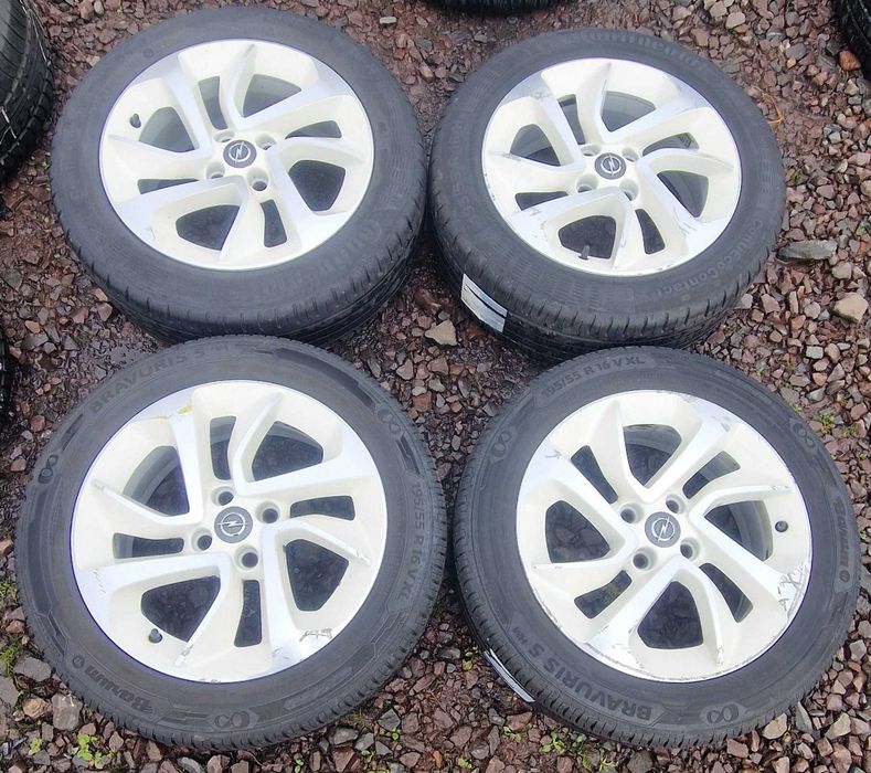 Felgi aluminiowe Mojito Opel Adam Corsa 4x100 6,5Jx16 IS40 TPMS Kpl.