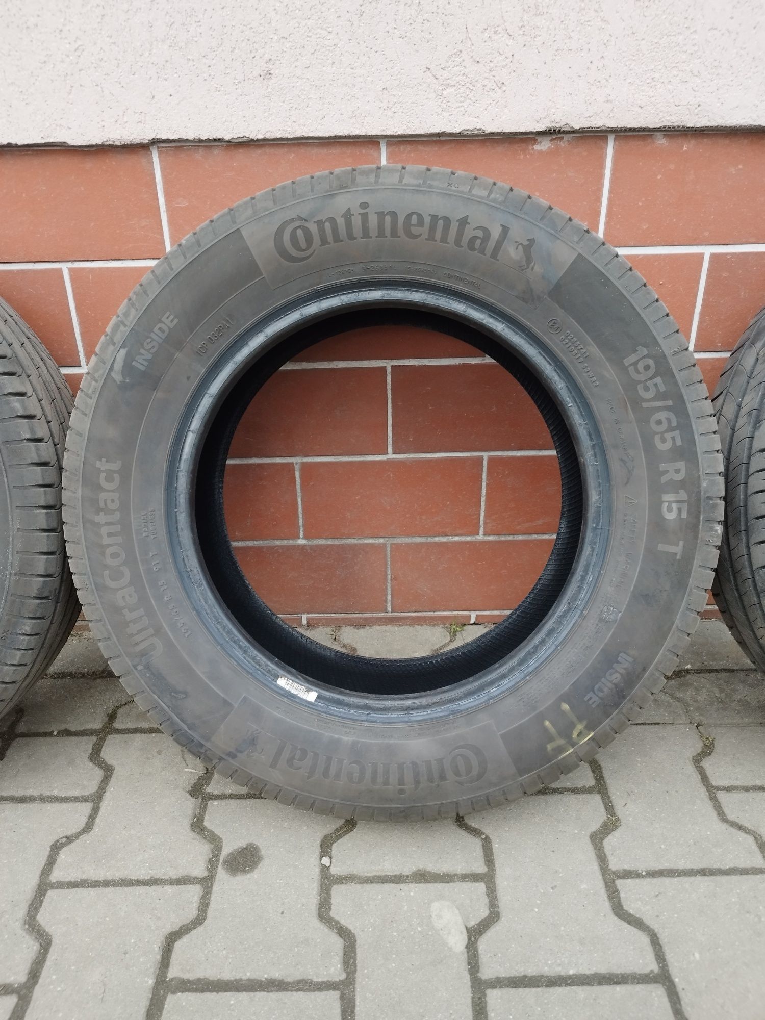 Opony 195/65 r15 (195/65/15) Continental Ultracontact 2022 2 szt.