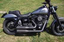 Harley-Davidson Softail Fat Bob Harley-Davidson Fat Bob Europa wydech KessTech aktywny