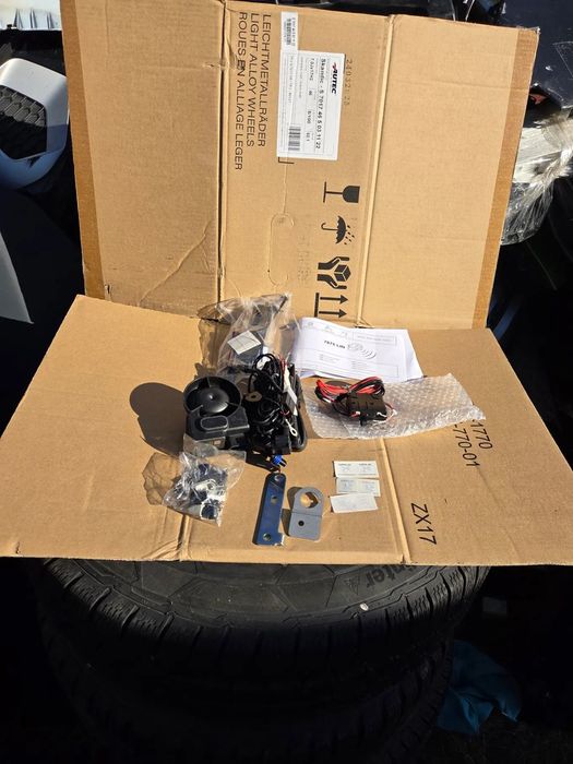 System alarmowy Alarm Citroen Peugeot Opel DS 1649615780 7875LIN Alarm antywłamaniowy z modułem antypodnośnym