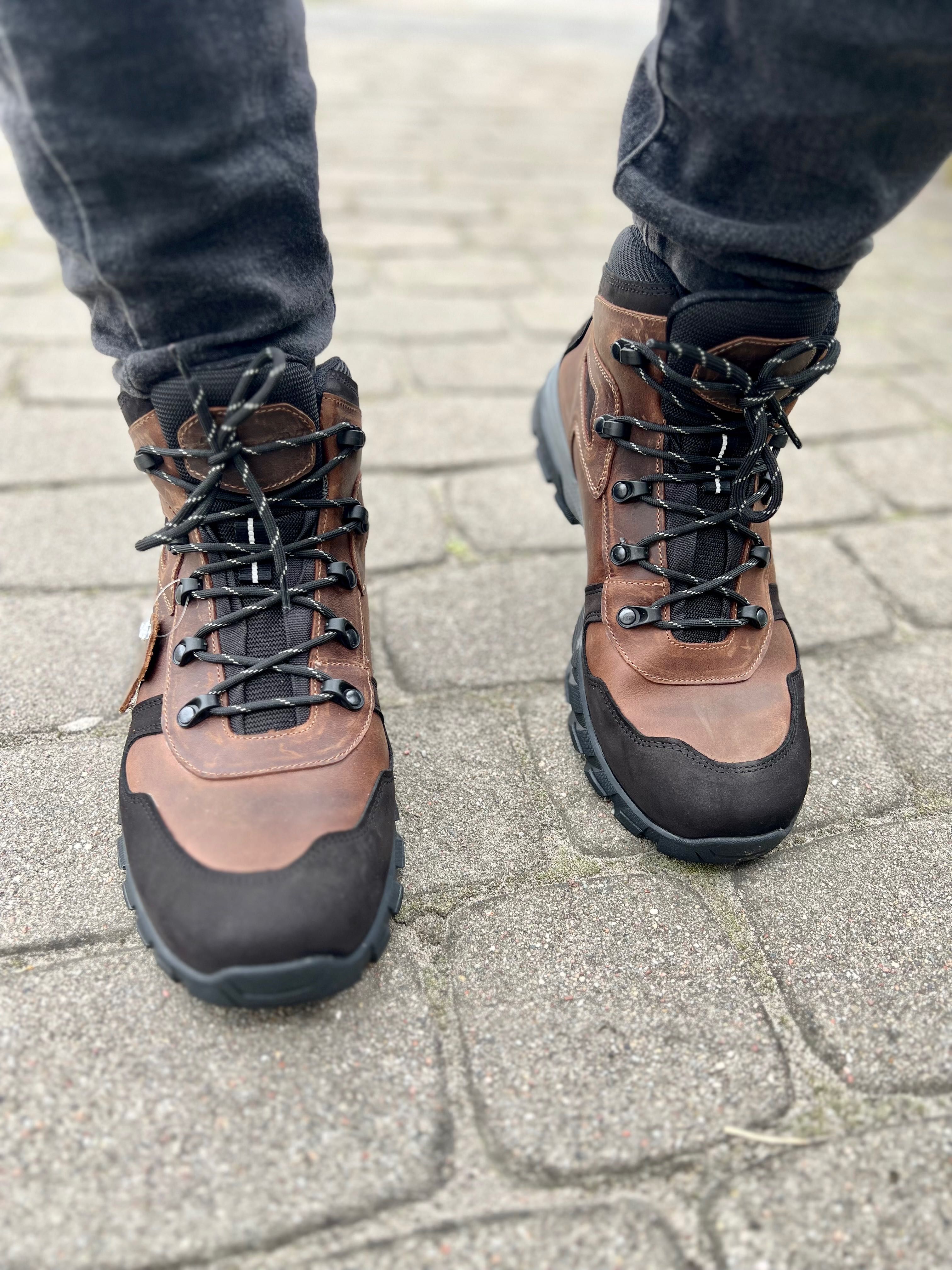 45 Sklep Polska produkcja Nowe buty męskie trekkingowe skóra