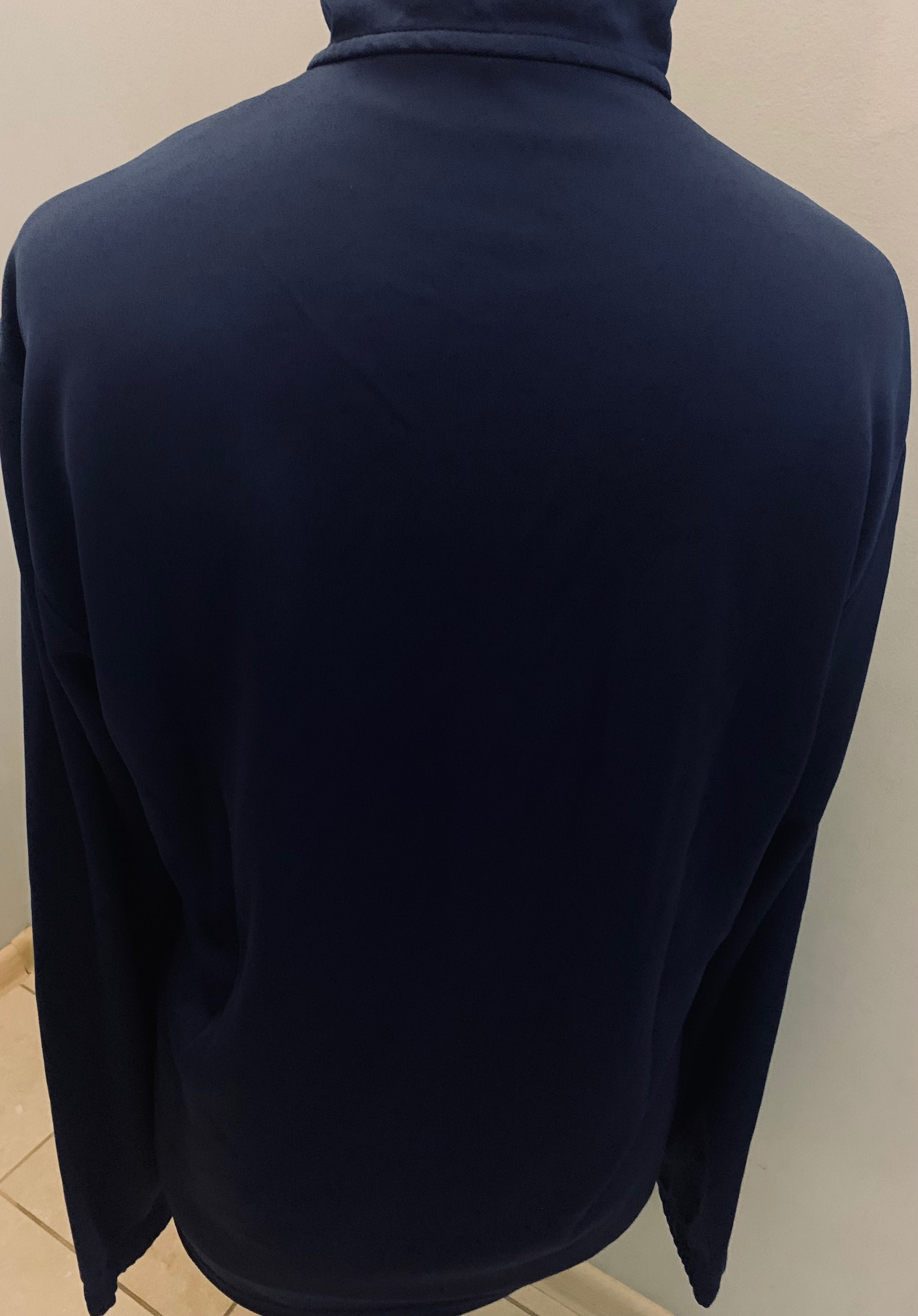 Adidas AeroReady sportowa granatowa bluza męska stójka r. M , jak nowa