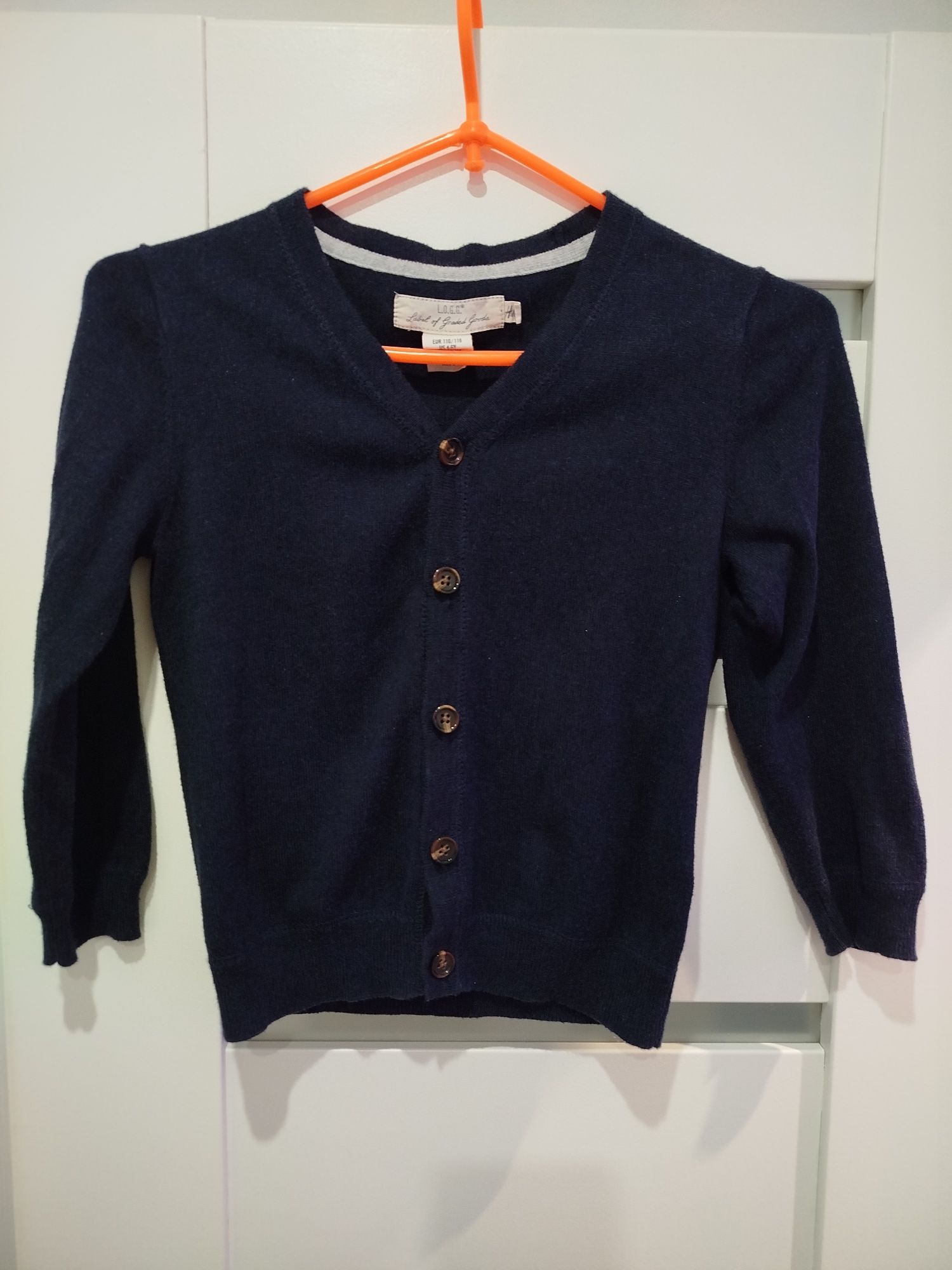 Sweter chłopięcy H&M r.110/116
