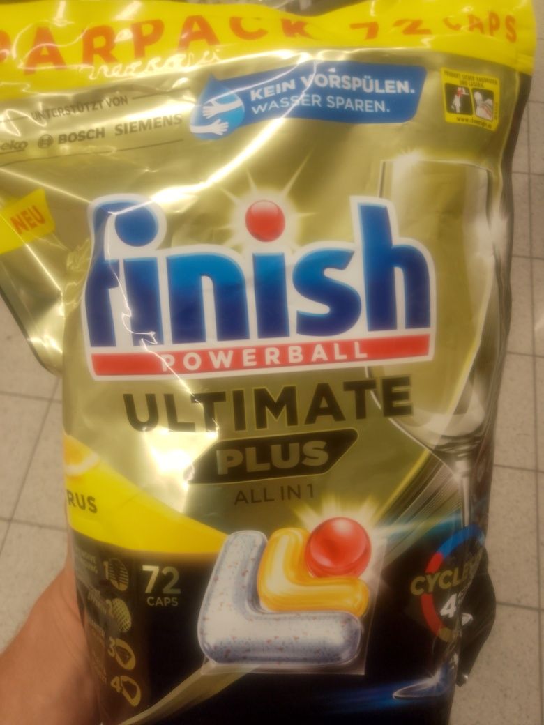 Finish tabletki do zmywarki z Austrii