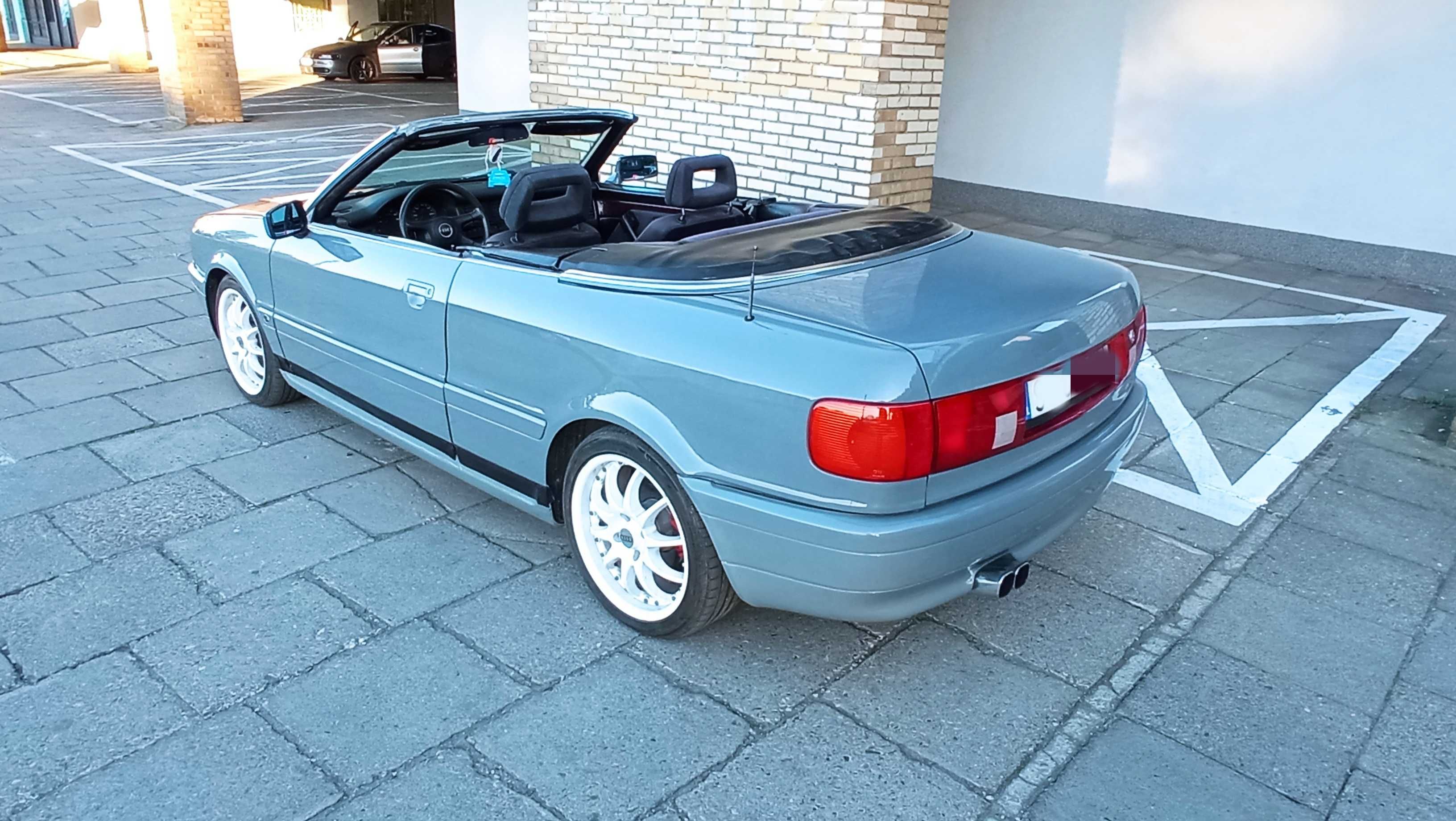 Audi 80 Cabrio 2.3 5cylindrow,benzyna kolor z RS6 Nardo,Klasyk,Zamiana