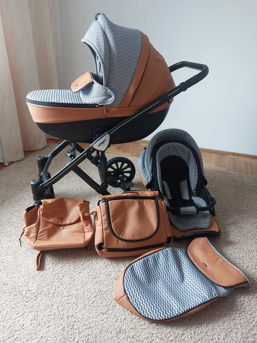Wózek Anex Sport 2w1 foxy, bardzo dobry stan