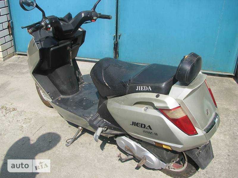 Пластик на скутер JIEDA JD50QT-28 мопед FADA фара стоп габарит поворот
