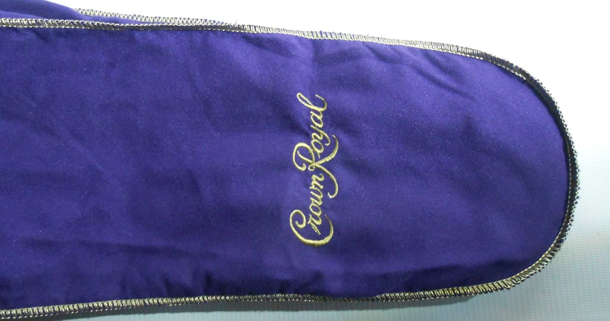 1.75L Crown Royal PURPLE BAG фиолетовая сумка на шнурке для виски