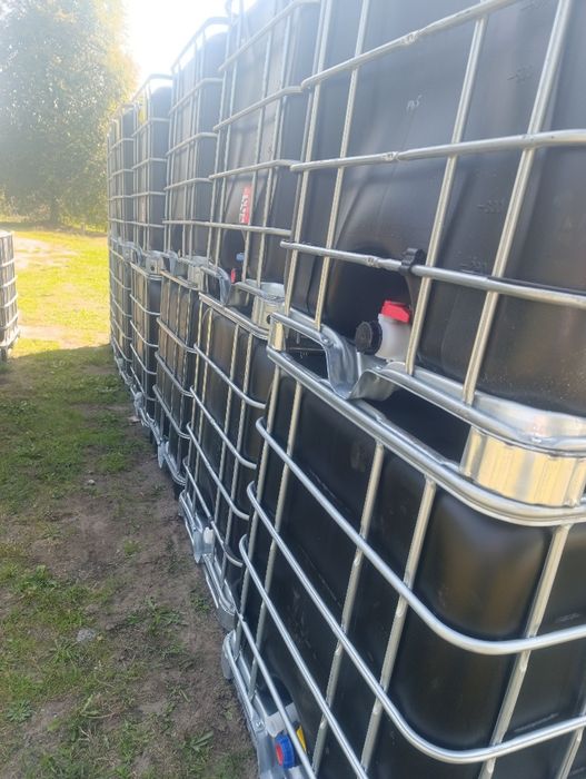 Zbiornik Mauzer 1000l Czarne Czyste