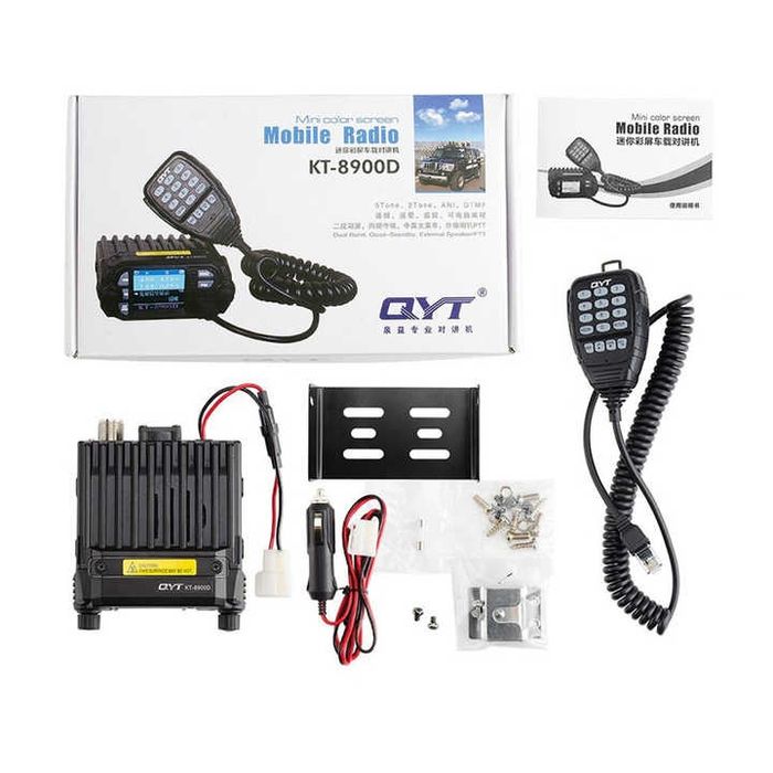 2023 Radio QYT KT-8900D 25W Quad Band/Quad Standby Novo