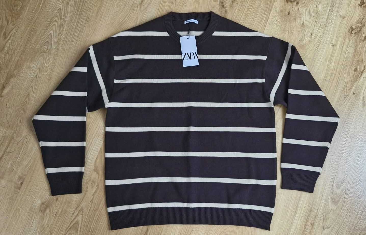 nowy sweter męski XL ZARA