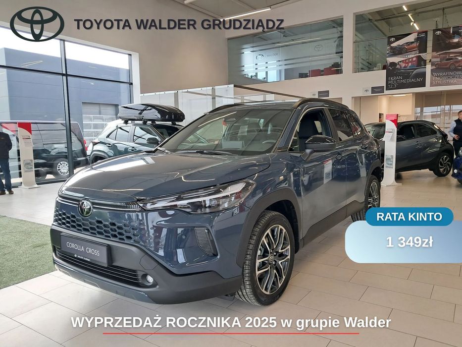 Toyota Corolla Cross Dostępna "od ręki" nowa Corolla Cross 1.8L Hybrid Style 140KM