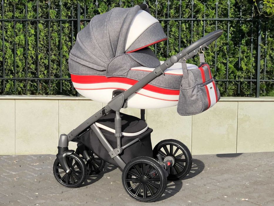 WÓZEK Wielofunkcyjny 2w1 Spacerówka Gondola dodatki. Idealny stan.