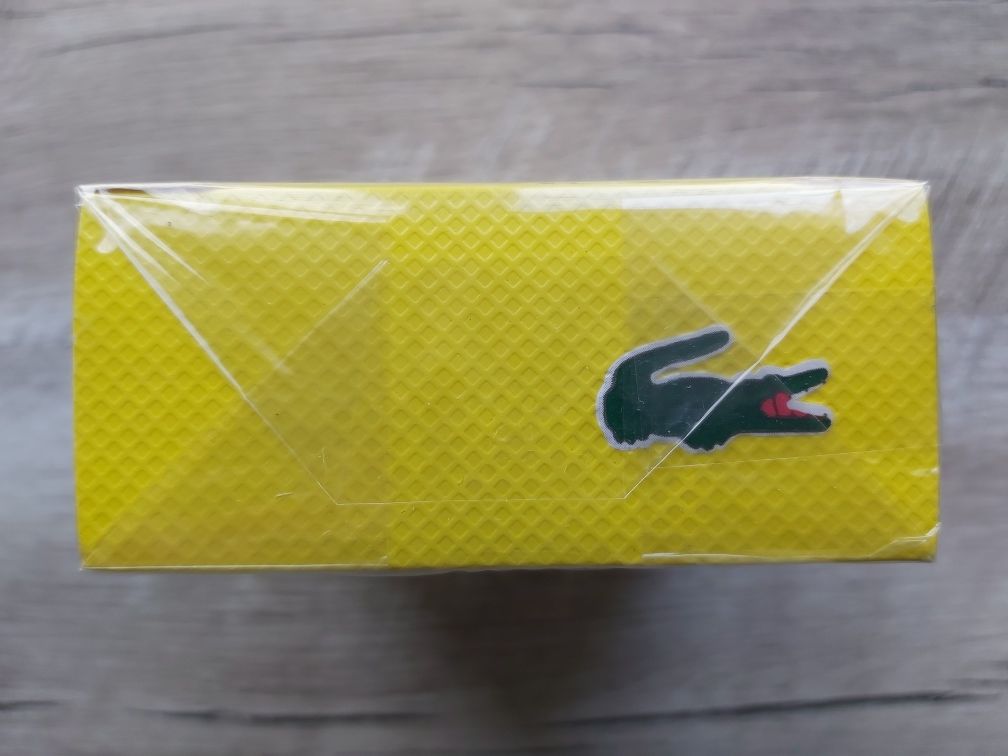 LACOSTE Eau de Lacoste L.12.12 Jaune Optimistic 100 мл. Лакост Желтый