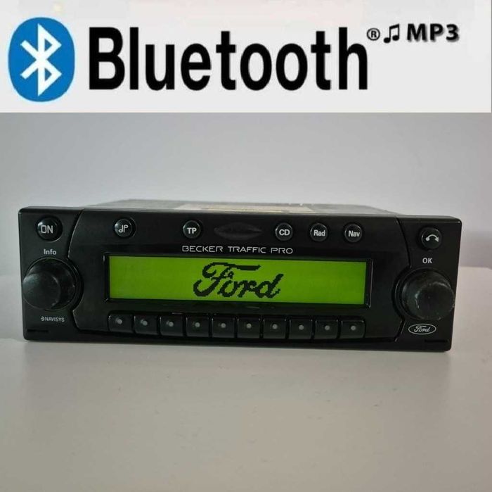Oryginalne radio cd FORD Becker be4730 z bluetooth mp3
