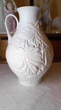 Biskwitowy piekny wazon dzban. Niezwykle efektowny