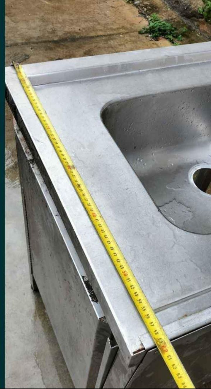 Banca loiça inox