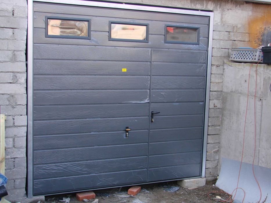 Brama Uchylna/Skrzydłowa RAL/BTX/Złoty Dąb/Dąb Bagienny/Orzech