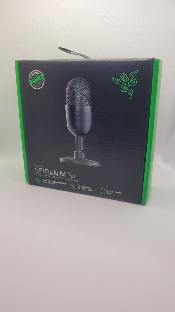 Razer Seiren mini mikrofon pojemnościowy na usb
