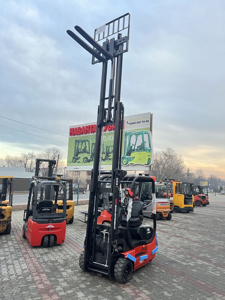 Навантажувач електричний новий EP TDL161, 4.8м., 1.6т. Li-Ion