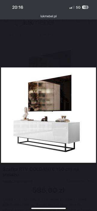 Szafka rtv oraz szafki nocne