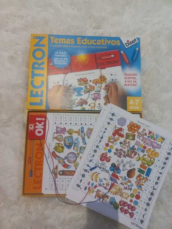 2 caixas de Jogos Conector lógica - educativos