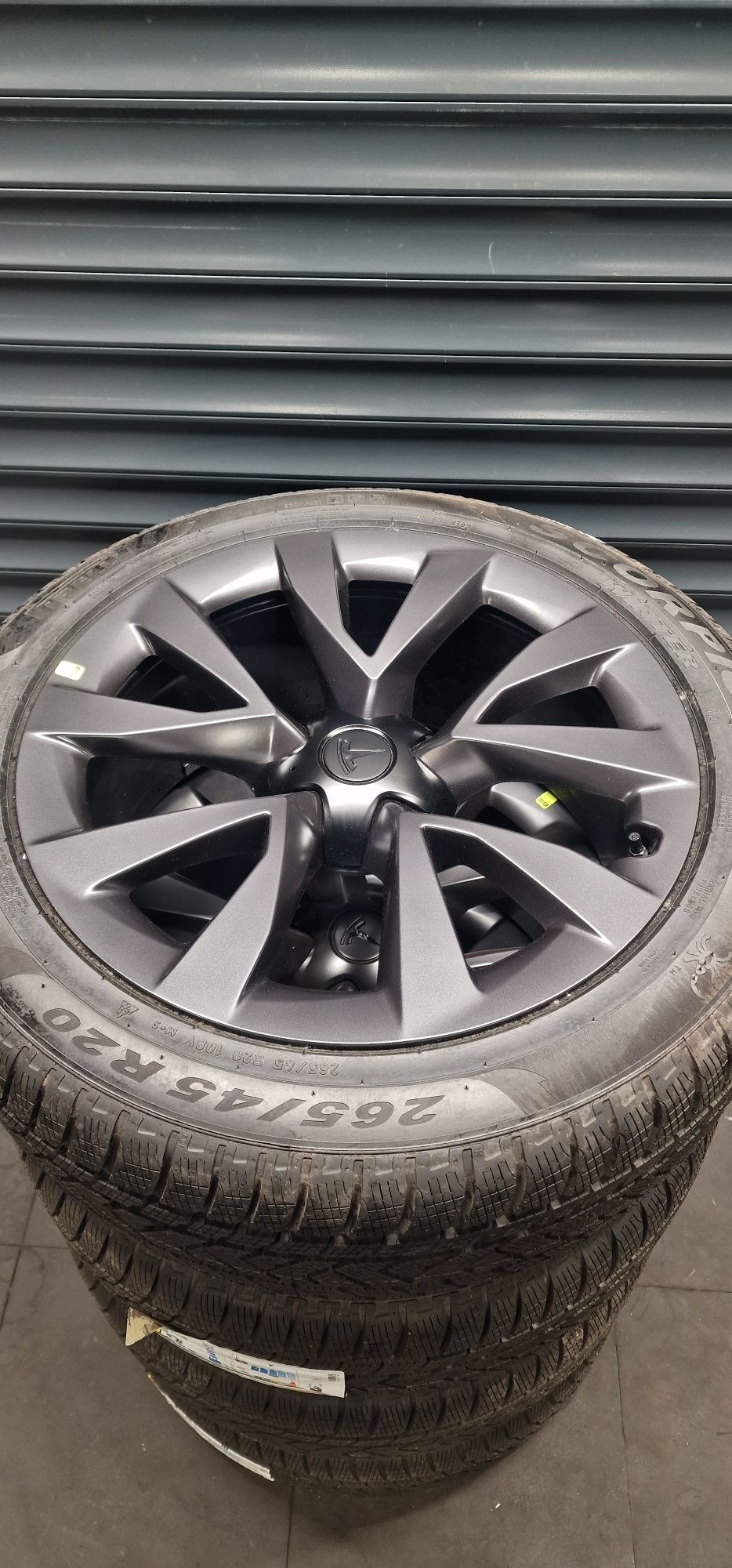 Koła Zimowe Tesla X Plaid R20  Cyberstream